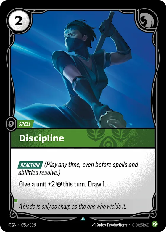 Discipline #58 – Riftbound Organized Play Promotional Cards