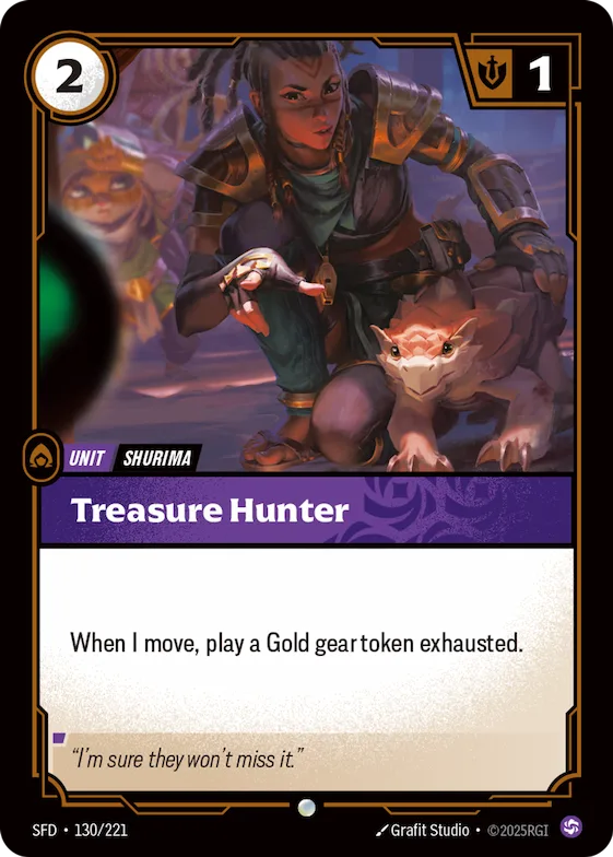 Treasure Hunter #130 – Riftbound Organized Play Promotional Cards