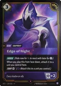 Edge of Night (Top 8) #139 – Riftbound Organized Play Promotional Cards
