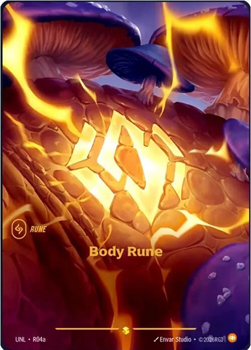 Body Rune (R04a) #r4a – Unleashed
