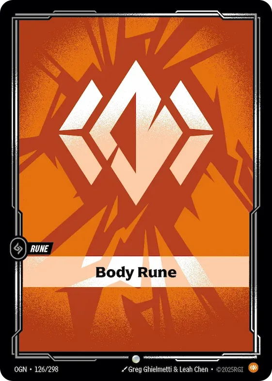 Body Rune (R04b) #r4b – Unleashed