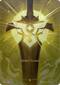 Order Rune (R06a) #r6a – Spiritforged