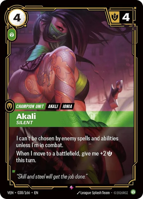 Akali, Silent #38 – Vendetta