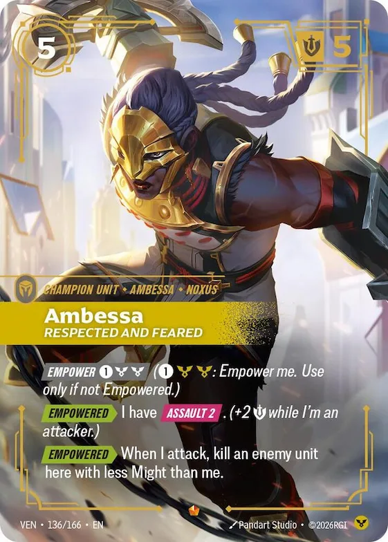 Ambessa, Respected and Feared #136 – Vendetta