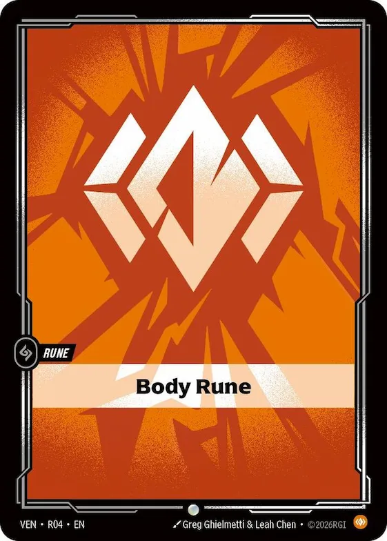 Body Rune #r4 – Vendetta