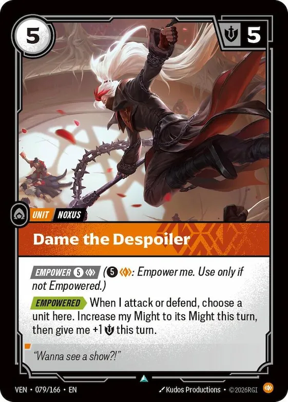 Dame the Despoiler #79 – Vendetta