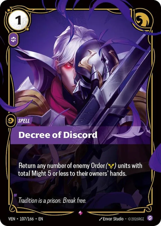 Decree of Discord #107 – Vendetta