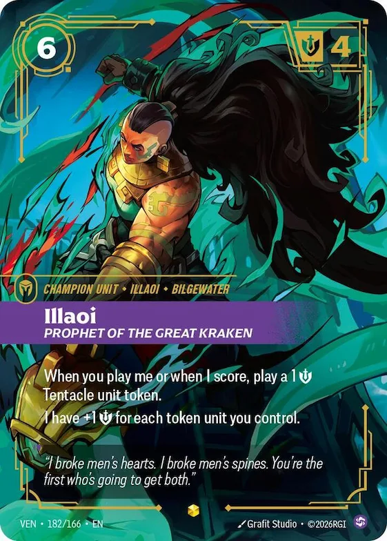 Illaoi, Prophet of the Great Kraken #182 – Vendetta