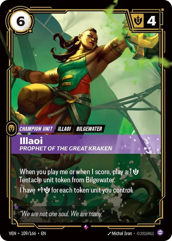 Illaoi, Prophet of the Great Kraken #109 – Vendetta