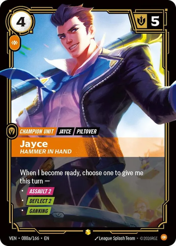 Jayce, Hammer in Hand #88a – Vendetta