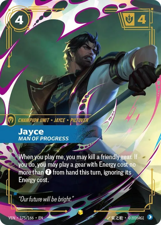 Jayce, Man of Progress #175 – Vendetta