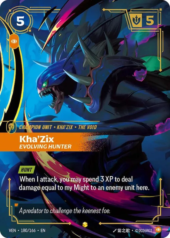 Kha'Zix, Evolving Hunter #180 – Vendetta