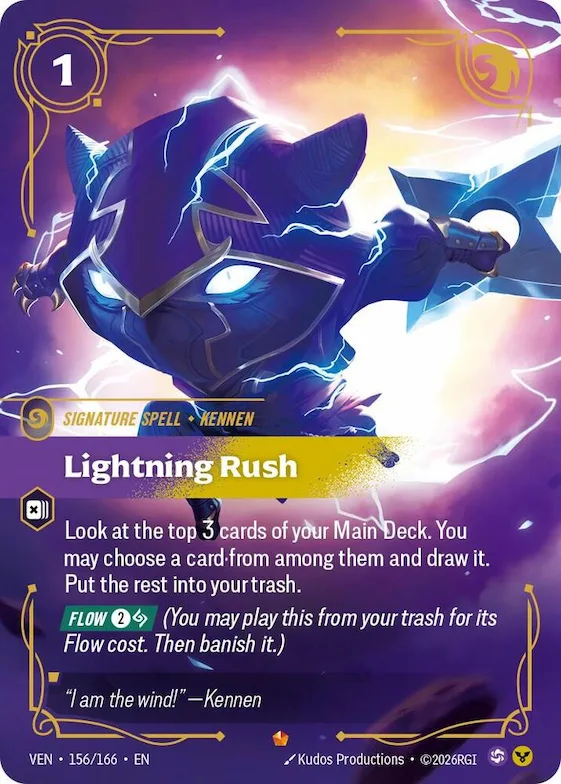 Lightning Rush #156 – Vendetta