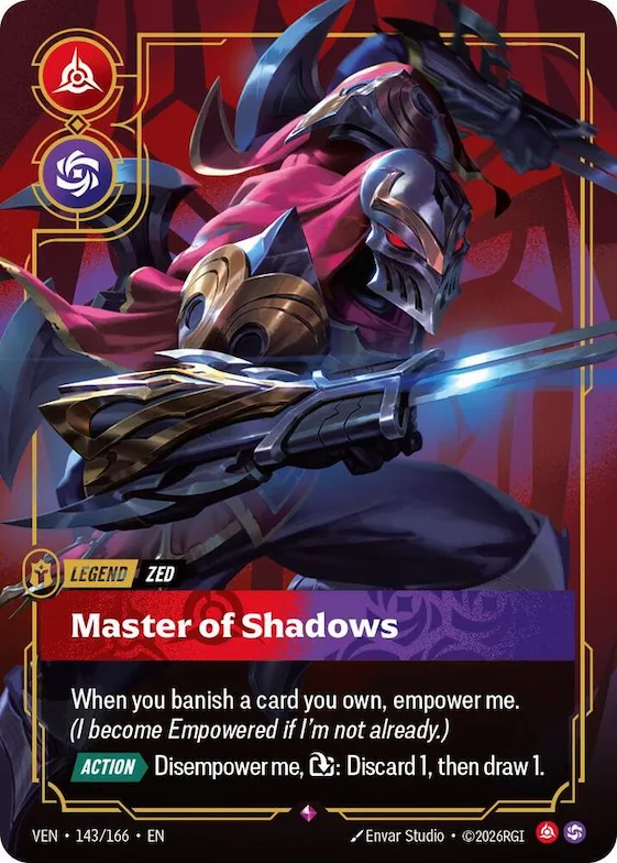 Zed - Master of Shadows #143 – Vendetta