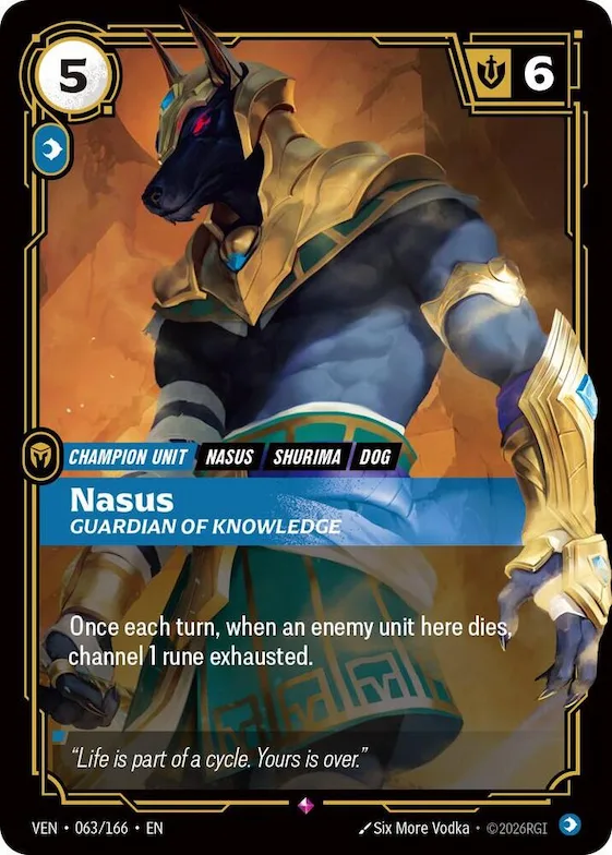 Nasus, Guardian of Knowledge #63 – Vendetta