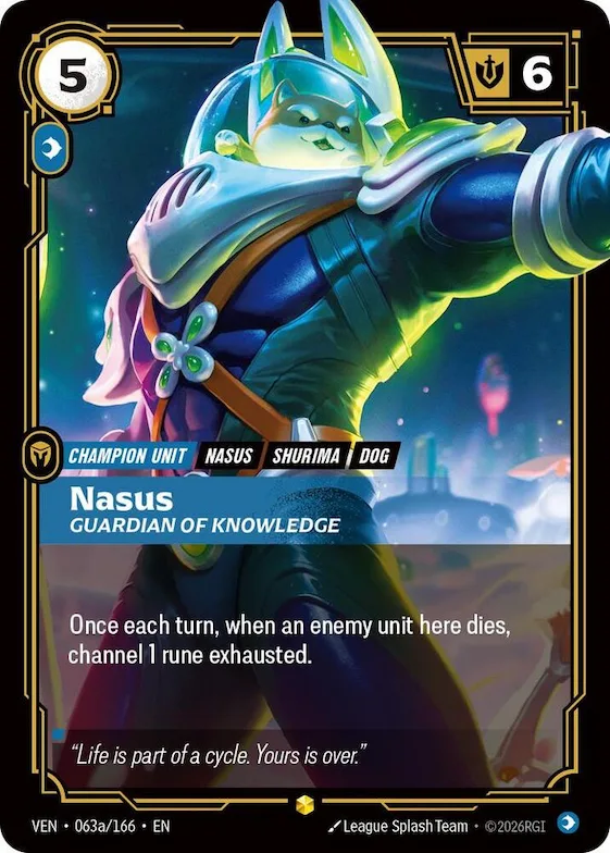 Nasus, Guardian of Knowledge #63a – Vendetta