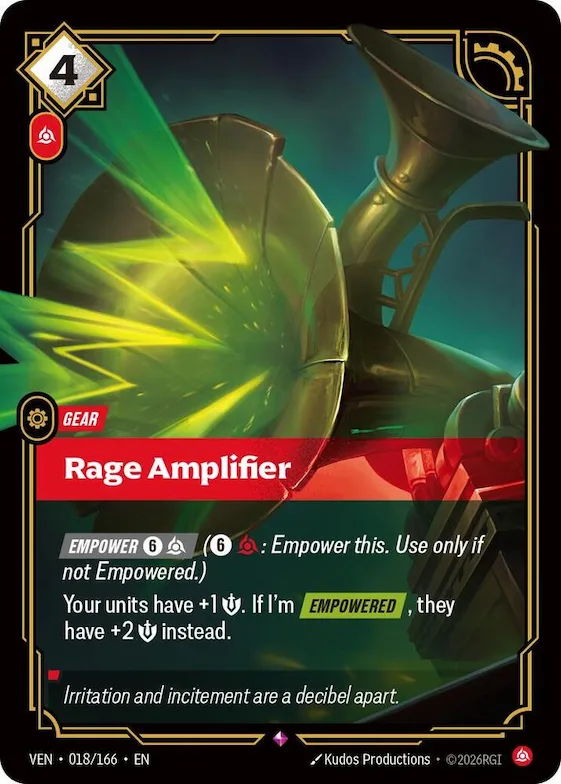 Rage Amplifier #18 – Vendetta