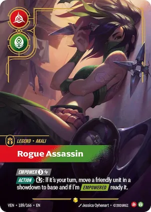 Akali - Rogue Assassin #189 – Vendetta