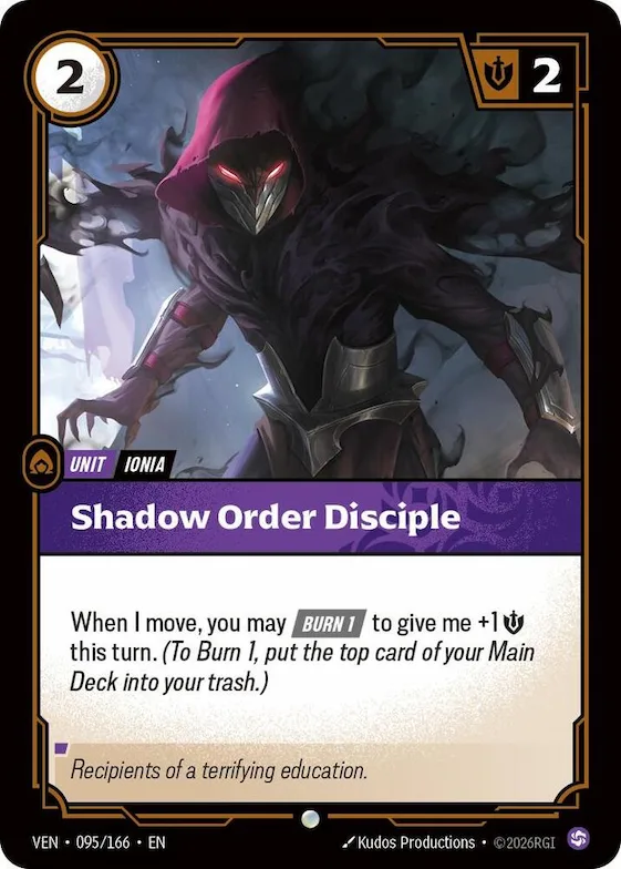 Shadow Order Disciple #95 – Vendetta