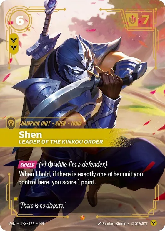 Shen, Leader of the Kinkou Order #138 – Vendetta