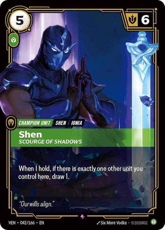 Shen, Scourge of Shadows #42 – Vendetta