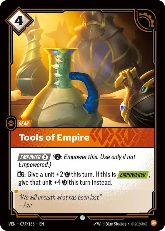 Tools of Empire #77 – Vendetta