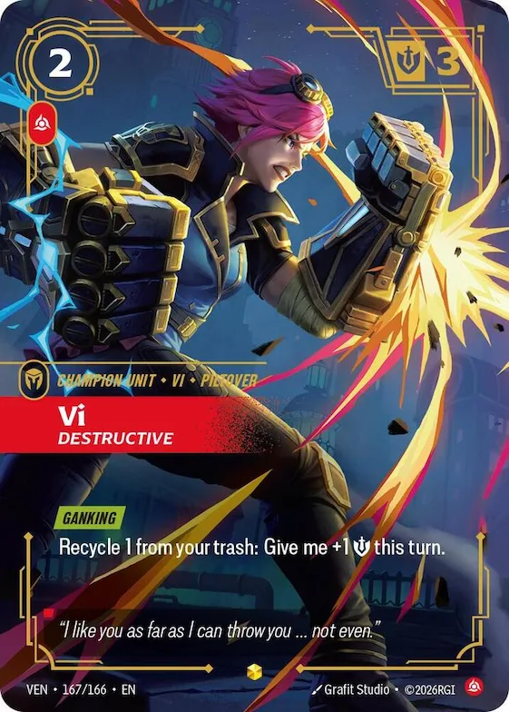 Vi, Destructive #167 – Vendetta
