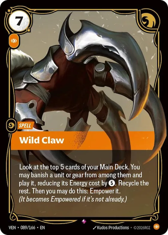 Wild Claw #89 – Vendetta
