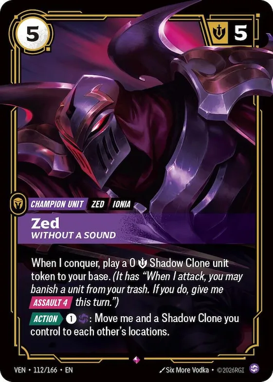 Zed, Without a Sound #112 – Vendetta