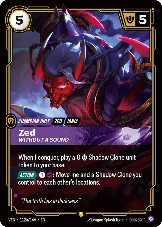 Zed, Without a Sound #112a – Vendetta