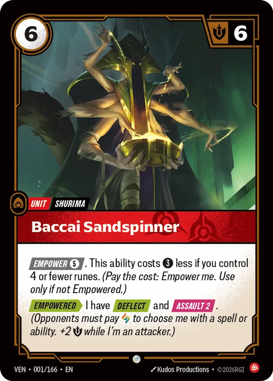 Baccai Sandspinner #1 – Vendetta