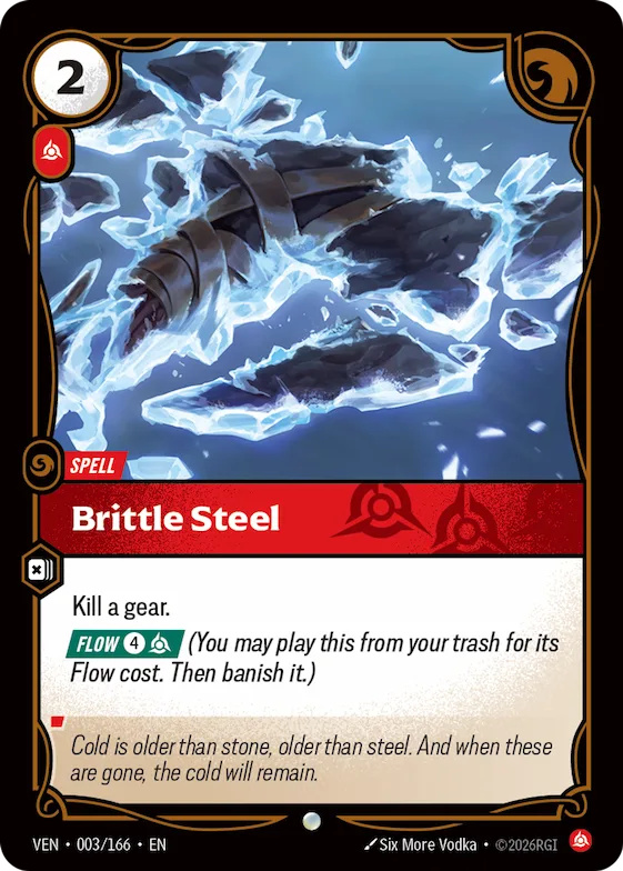 Brittle Steel #3 – Vendetta