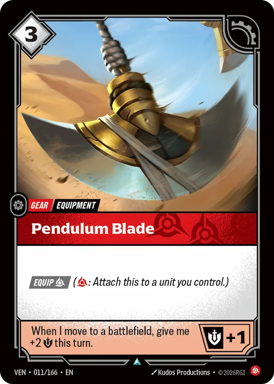 Pendulum Blade #11 – Vendetta