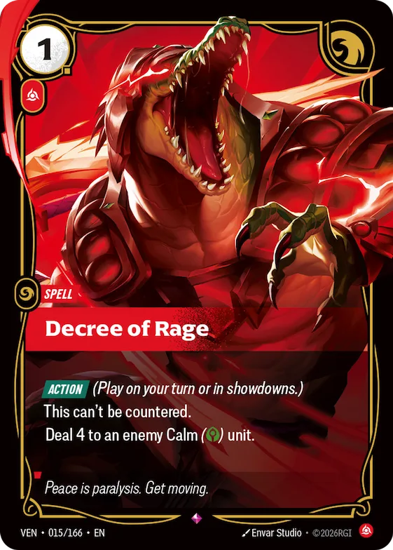 Decree of Rage #15 – Vendetta