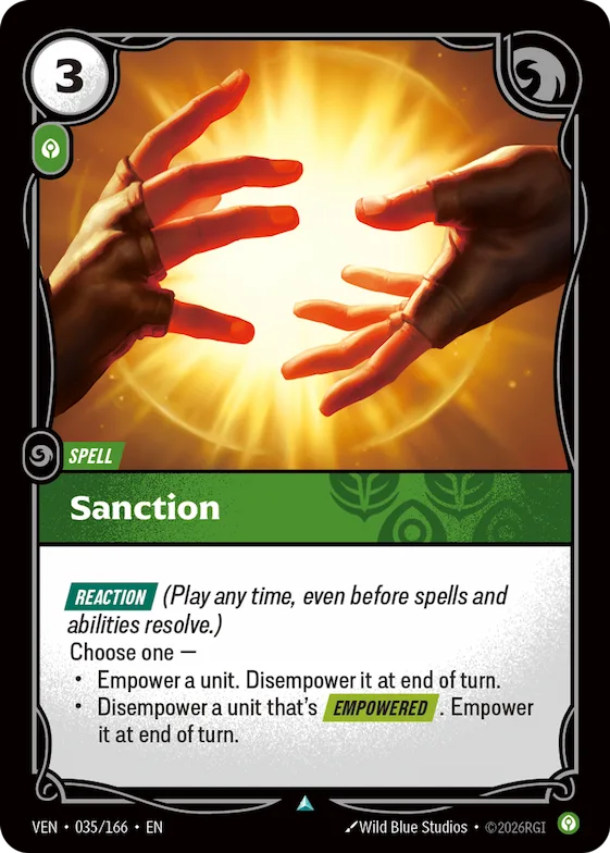Sanction #35 – Vendetta