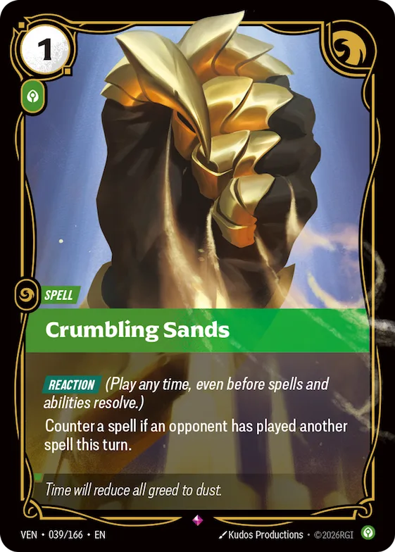 Crumbling Sands #39 – Vendetta