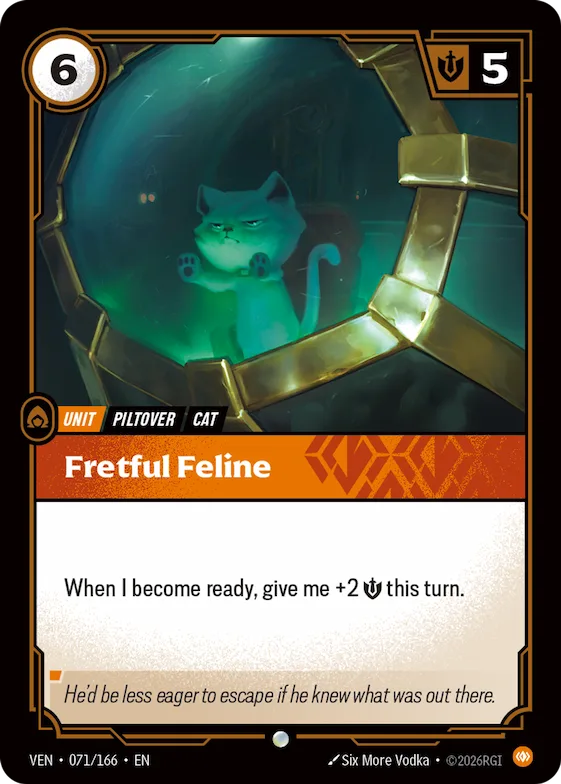 Fretful Feline #71 – Vendetta