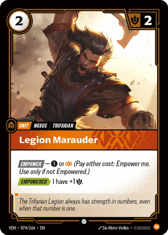 Legion Marauder #74 – Vendetta
