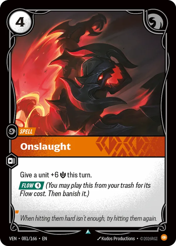 Onslaught #81 – Vendetta