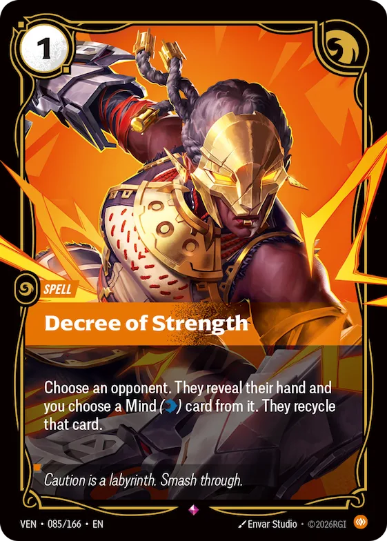 Decree of Strength #85 – Vendetta