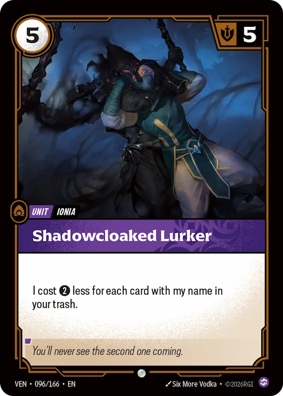 Shadowblade Lurker #96 – Vendetta