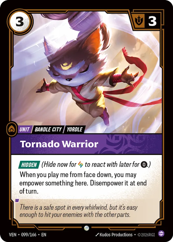 Tornado Warrior #99 – Vendetta