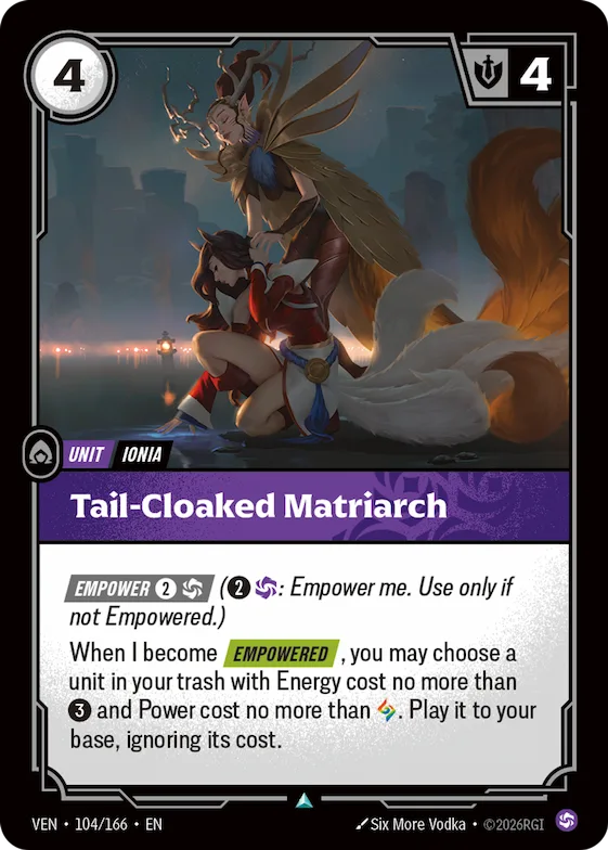 Tail-Cloaked Matriarch #104 – Vendetta