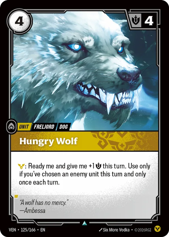 Hungry Wolf #125 – Vendetta
