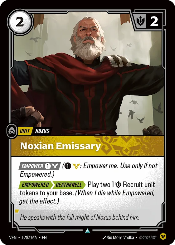 Noxian Emissary #128 – Vendetta