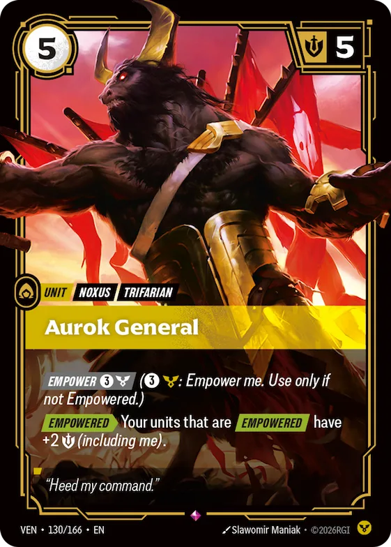 Aurok General #130 – Vendetta
