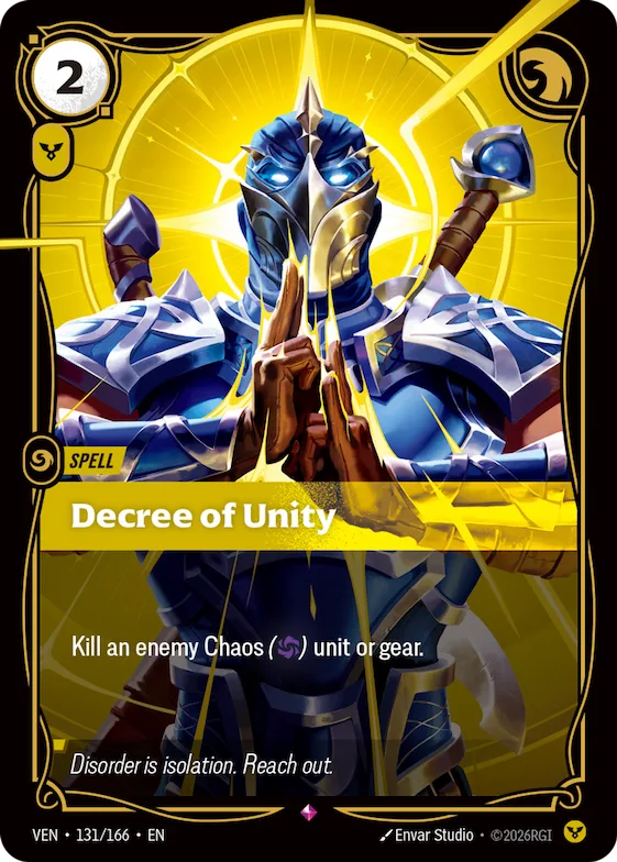 Decree of Unity #131 – Vendetta