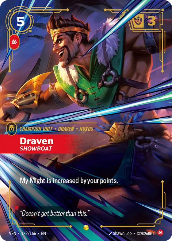 Draven, Showboat #172 – Vendetta