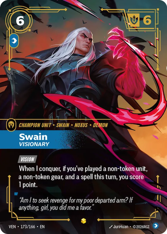 Swain, Visionary #173 – Vendetta