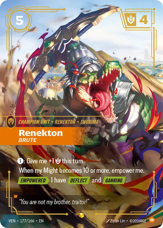 Renekton, Brute #177 – Vendetta